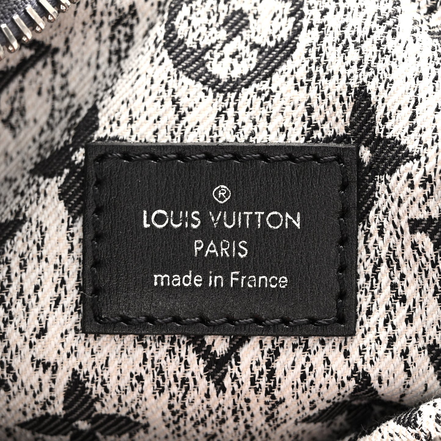 Monogram Jacquard Denim Loop Black