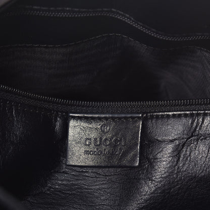 Gucci Monogram Small Drawstring Shoulder Bag Black 6 of 9