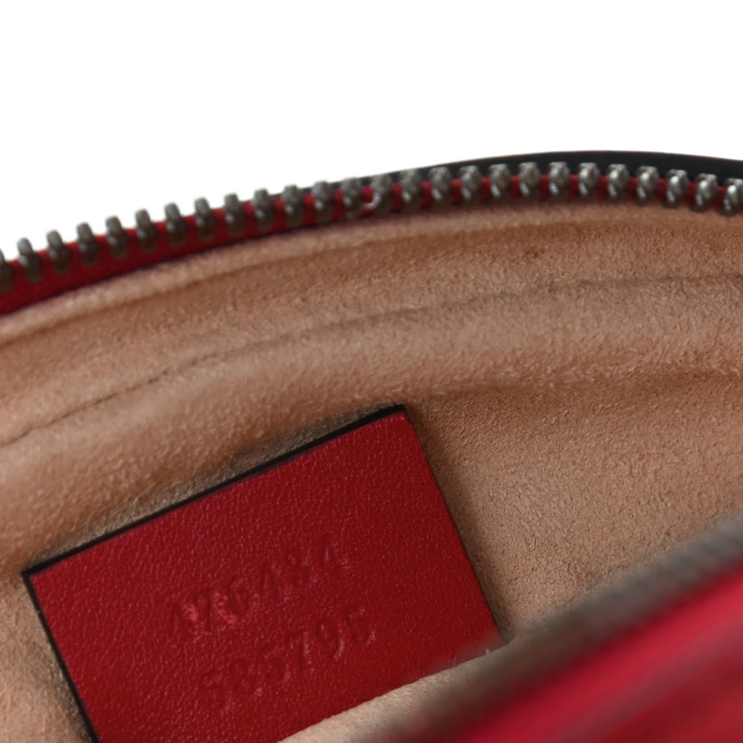 Gucci Calfskin Matelasse GG Marmont Belt Bag 85 34 Hibiscus Red 9 of 10