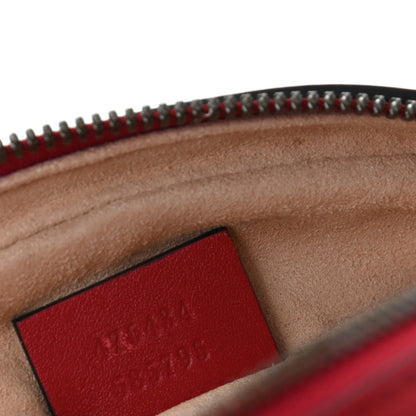 Gucci Calfskin Matelasse GG Marmont Belt Bag 85 34 Hibiscus Red 9 of 10