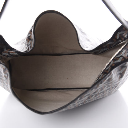 Goyard Goyardine Fidji Zip Hobo Black 5 of 8