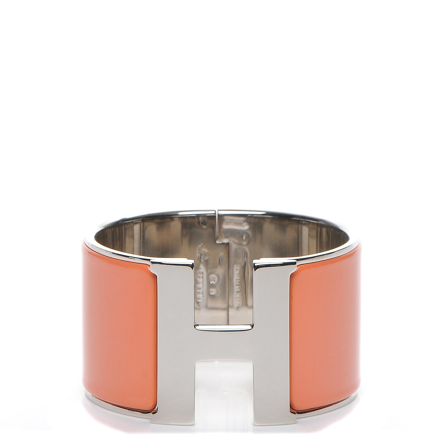 Enamel Extra Wide Clic Clac H Bracelet PM Mango