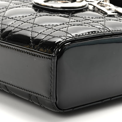 Christian Dior Patent Cannage Small Lady D-Joy Black 8 of 8