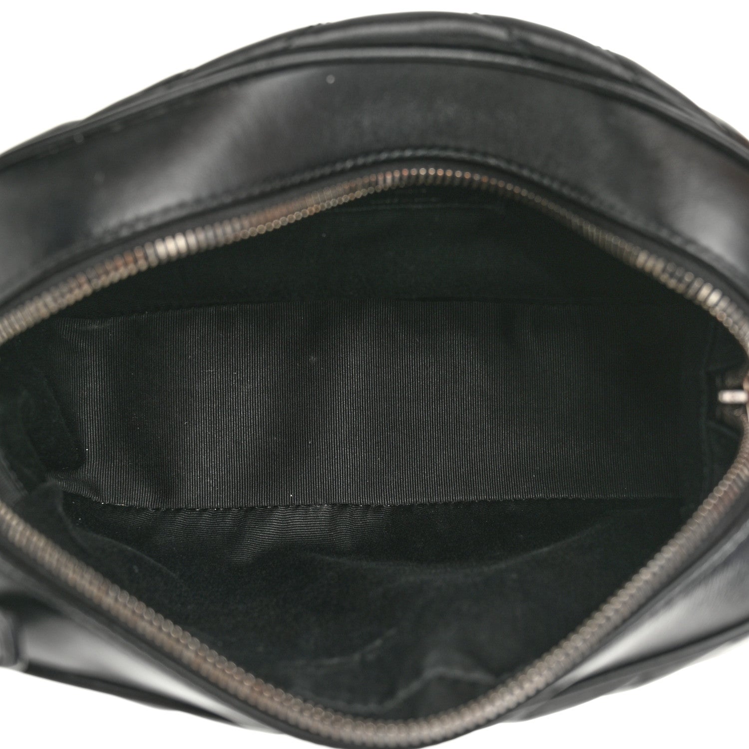 Saint Laurent Calfskin Matelasse Monogram Lou Camera Bag Black 5 of 11