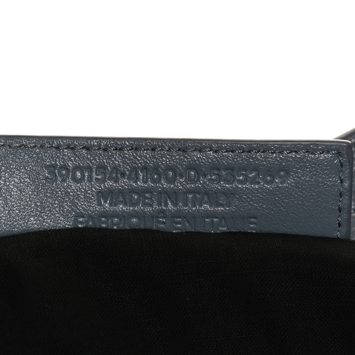 Balenciaga Chevre Silver Metallic Edge Hardware City Bleu Acier 7 of 12
