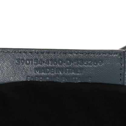Balenciaga Chevre Silver Metallic Edge Hardware City Bleu Acier 7 of 12