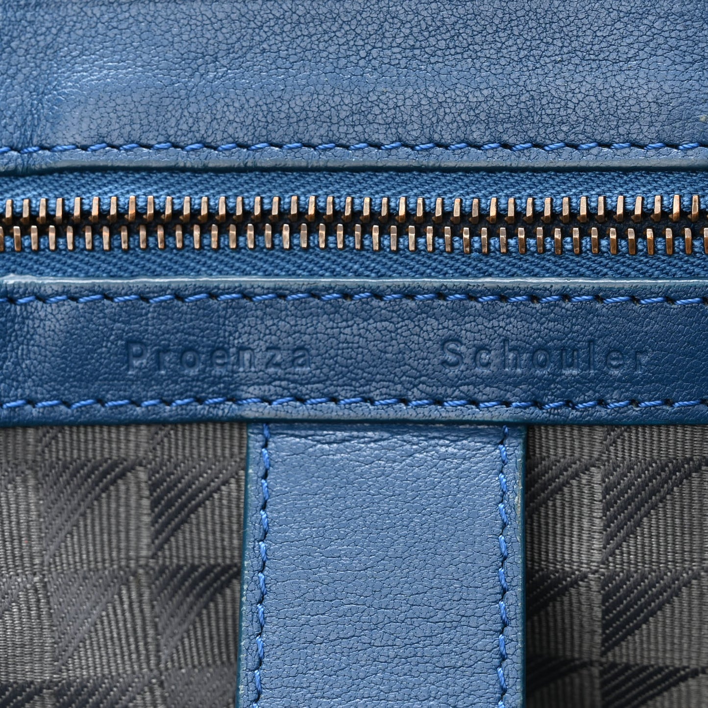 Lambskin Medium PS1 Satchel Blue