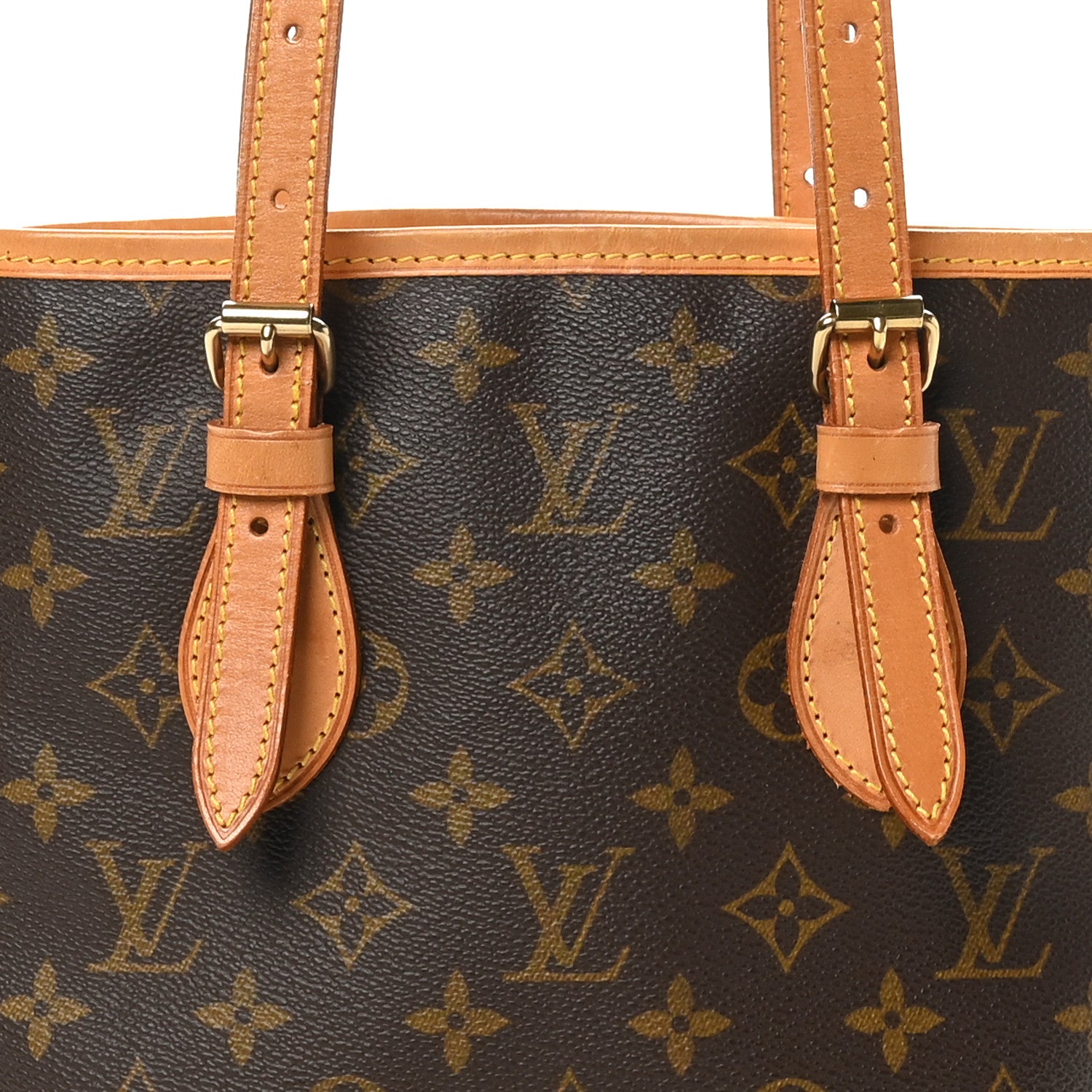 Louis Vuitton Monogram Petit Bucket 23 9 of 12