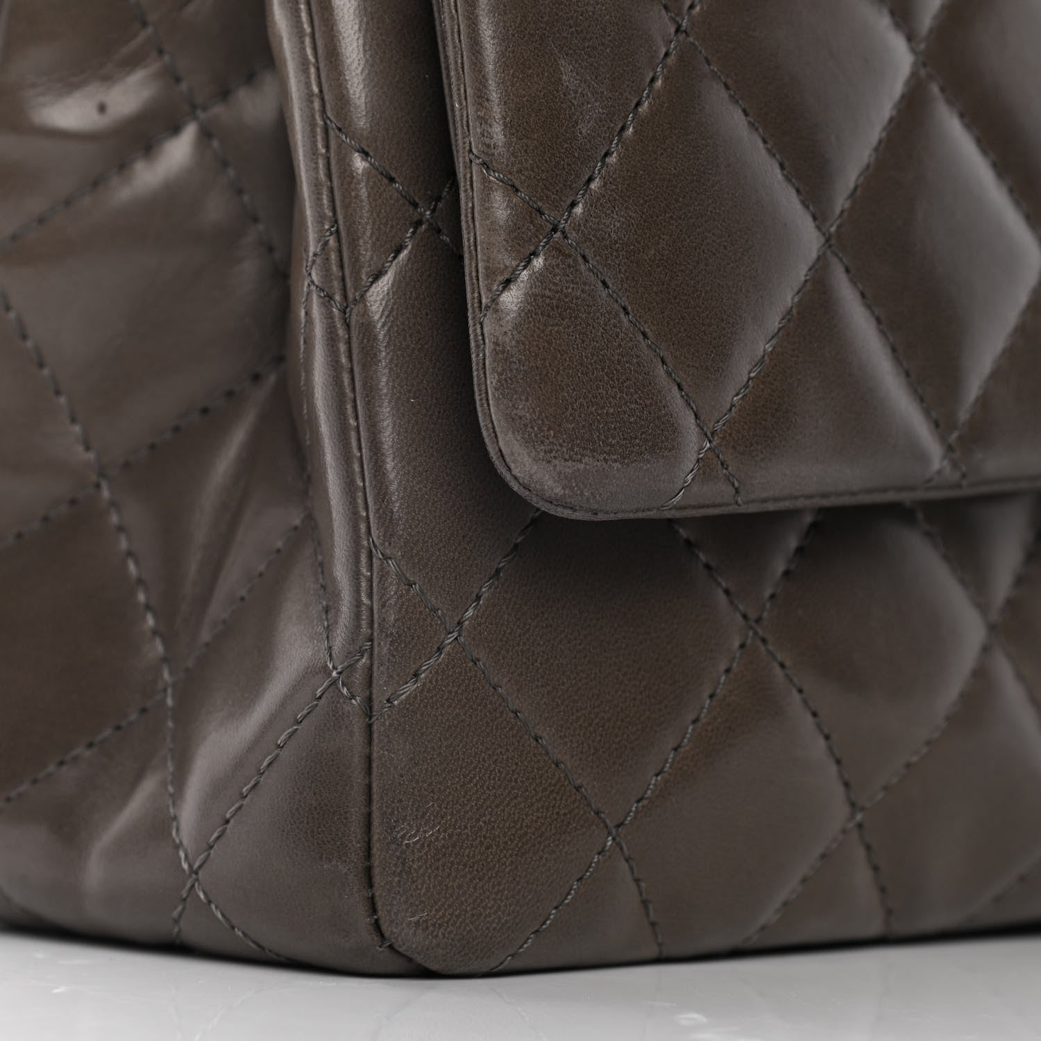 Chanel Lambskin Quilted 2.55 Reissue 227 Flap Brown 19 of 19