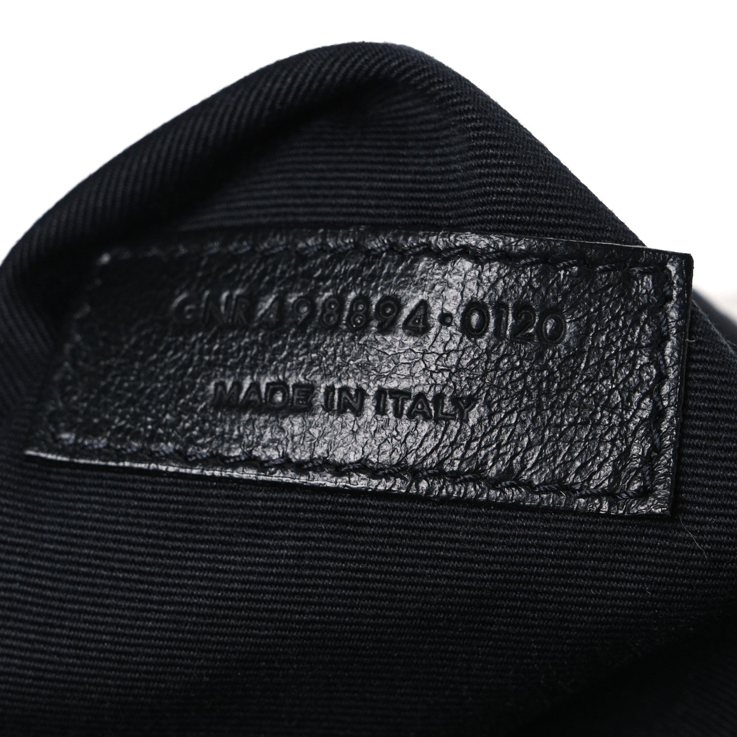 Saint Laurent Crinkled Calfskin Matelasse Monogram Medium Niki Chain Satchel Storm 7 of 12