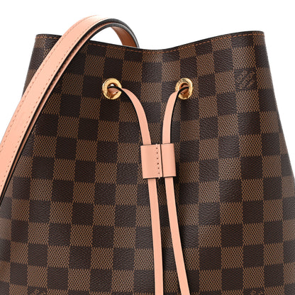 Louis Vuitton Damier Ebene Neonoe MM Venus Pink 7 of 9
