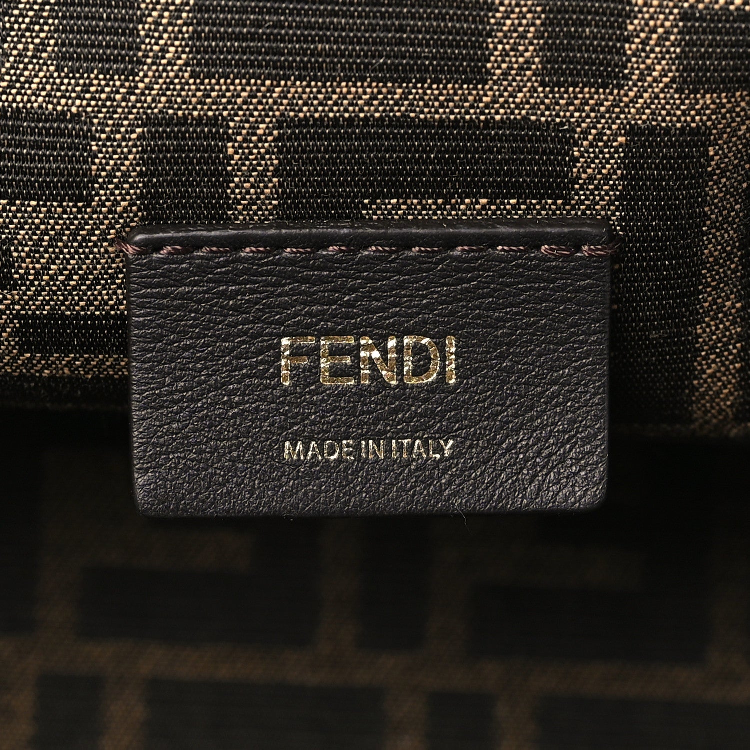 Fendi Shiny Nappa Small Fendi First Sahara 6 of 9