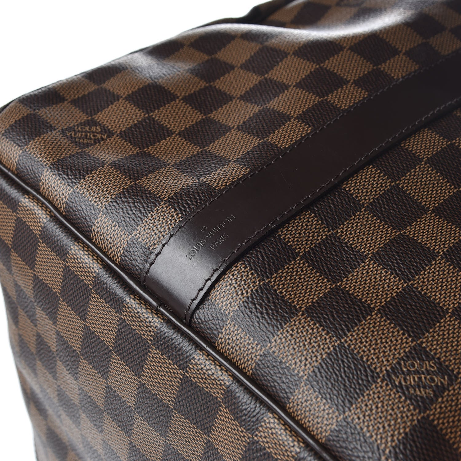 Louis Vuitton Damier Ebene Keepall Bandouliere 55 9 of 9
