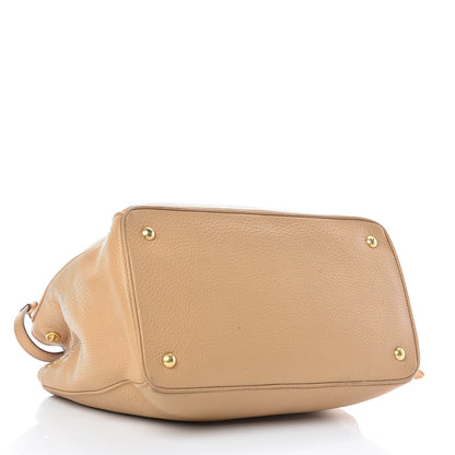 Prada Vitello Daino Tote Sabbia 5 of 20