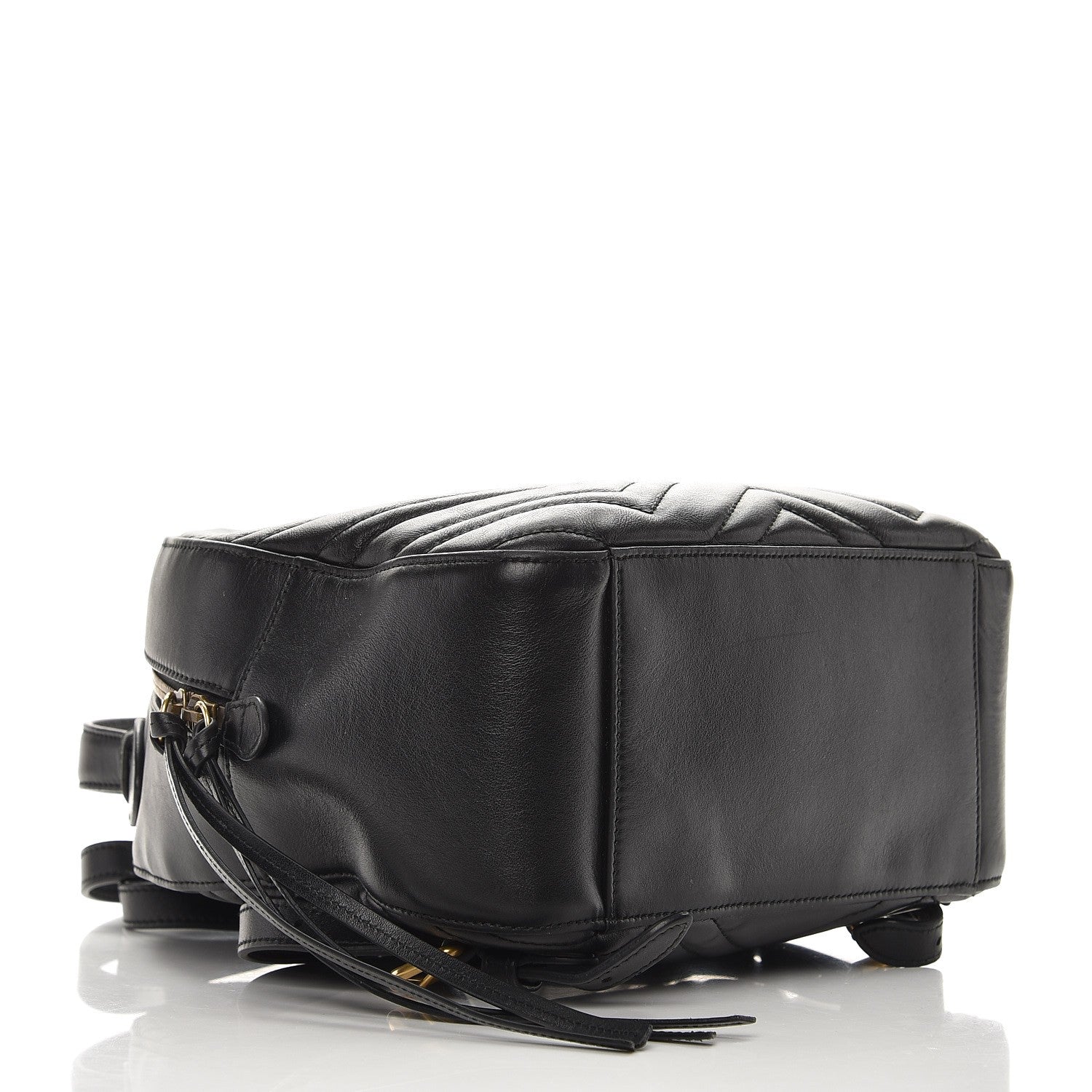 Gucci Calfskin Matelasse GG Marmont Backpack Black 3 of 10