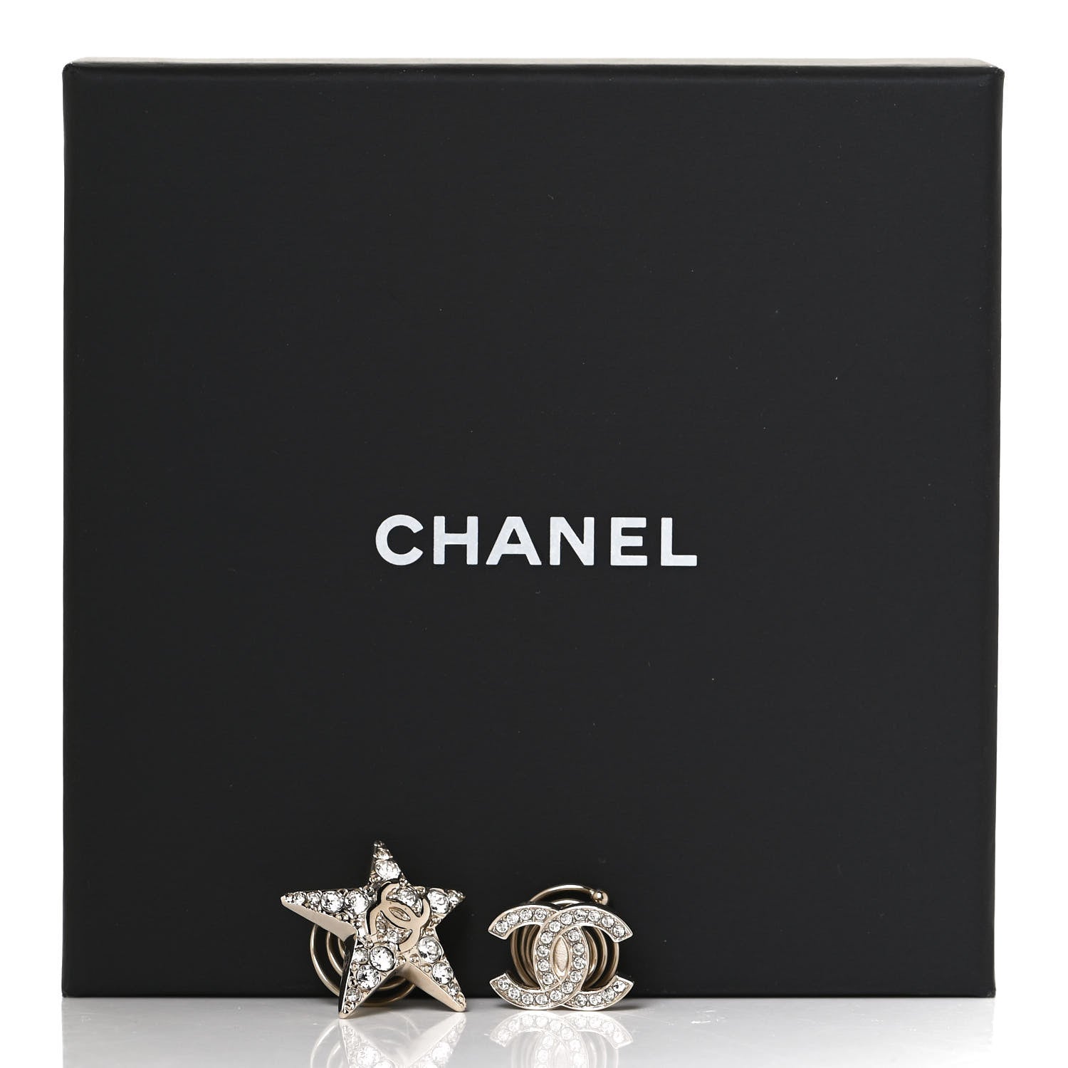Chanel Crystal CC Star Hair Accessory Set Gold 5 of 5