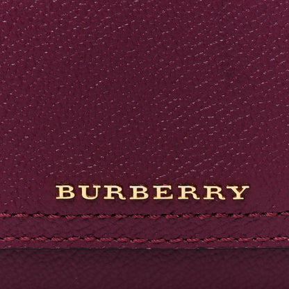 Burberry Grainy Calfskin Henley Wallet On Chain Burgundy 9 of 11