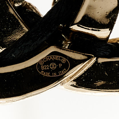 Chanel Lambskin CC Chain Bracelet Black 3 of 4