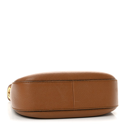 Prada Vitello Phenix Small Zippered Messenger Hobo Caramel 4 of 12