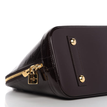 Louis Vuitton Vernis Alma PM Amarante 6 of 10