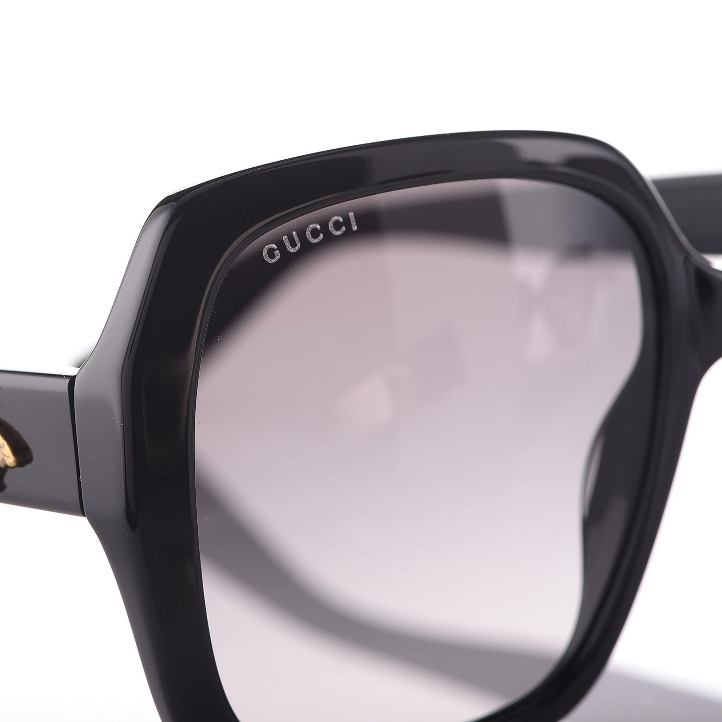 Acetate Square Frame GG0096S Sunglasses Black