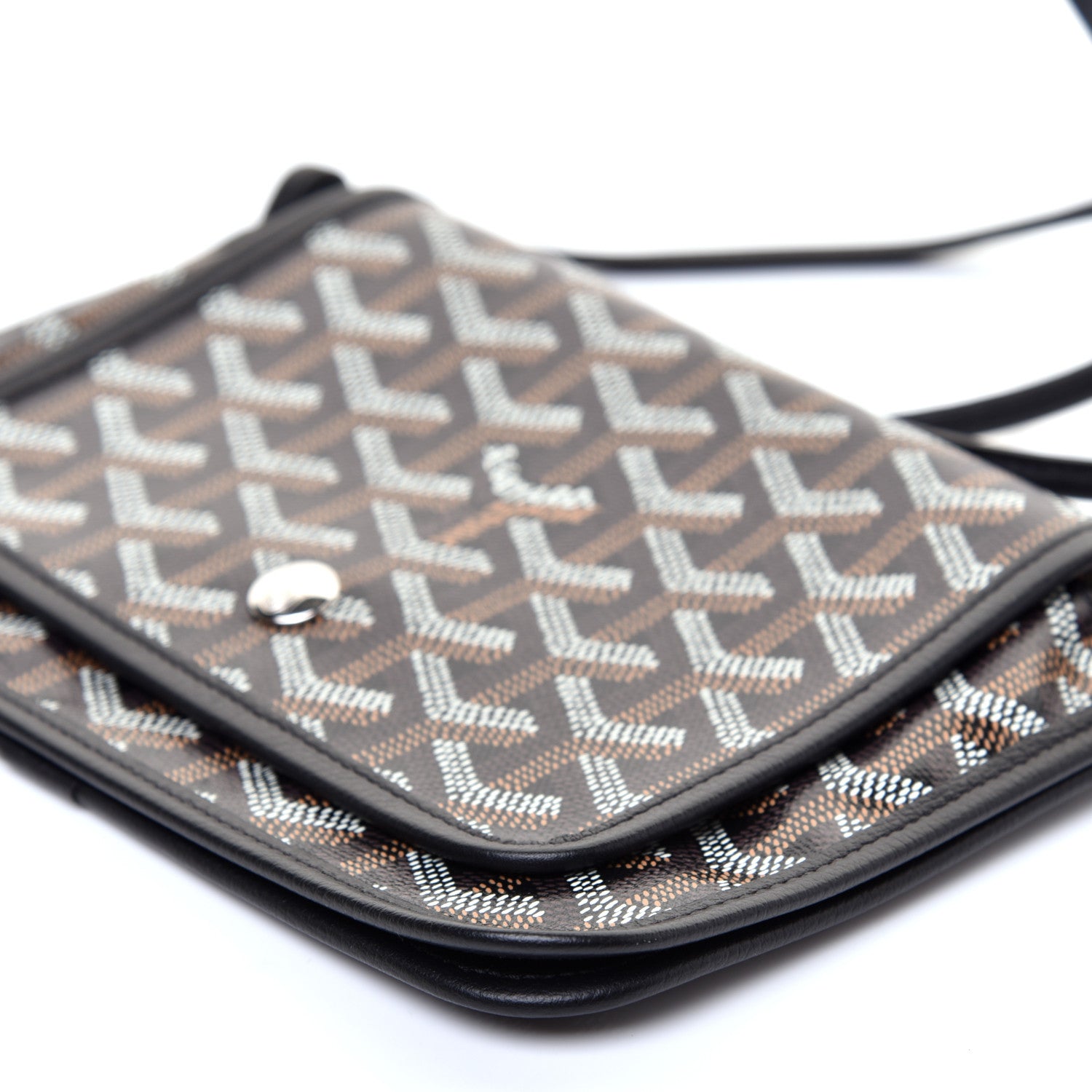 Goyard Goyardine Plumet Wallet Clutch Black 7 of 8