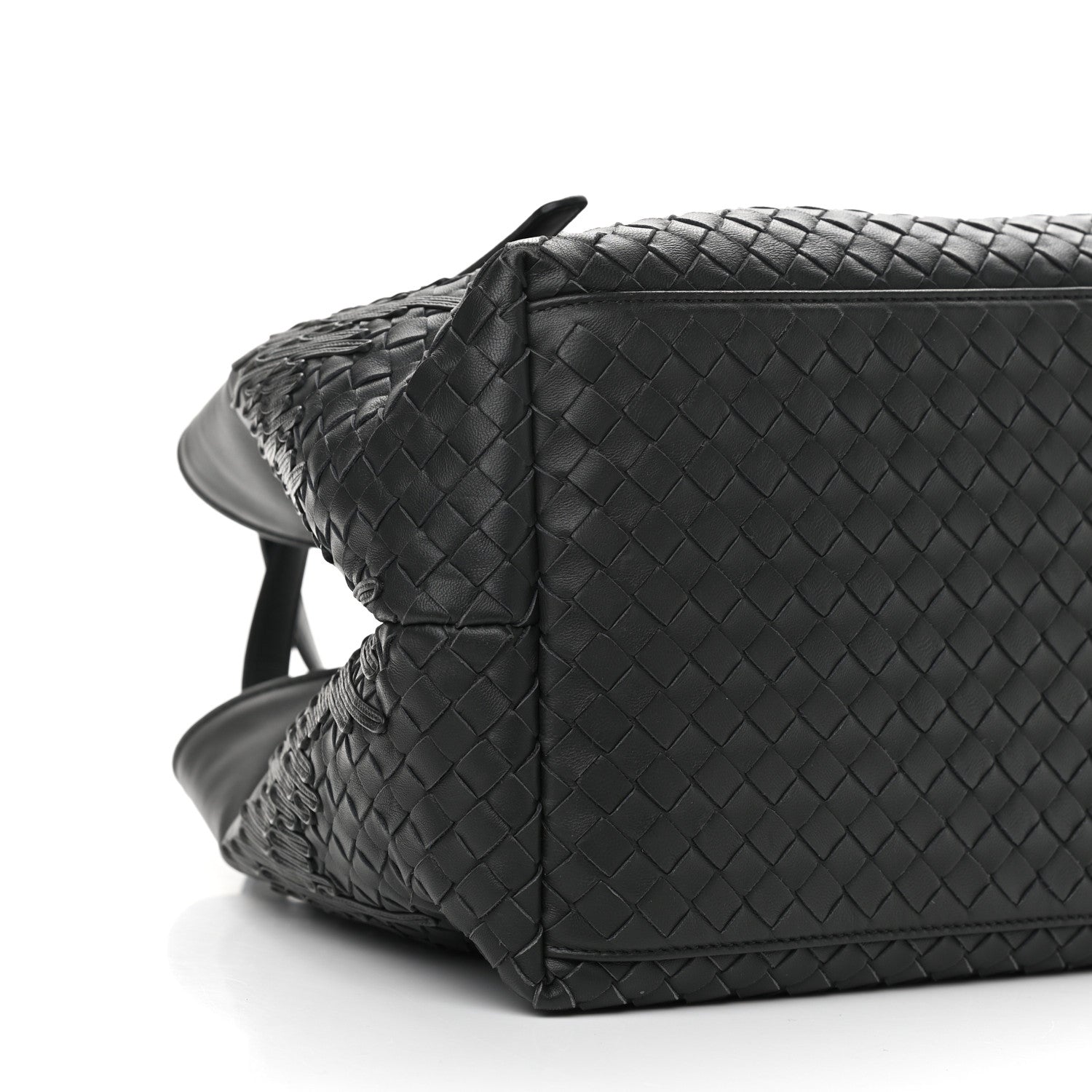 Bottega Veneta Nappa Intrecciato Medium Flow Wave Tote Ardoise 9 of 10