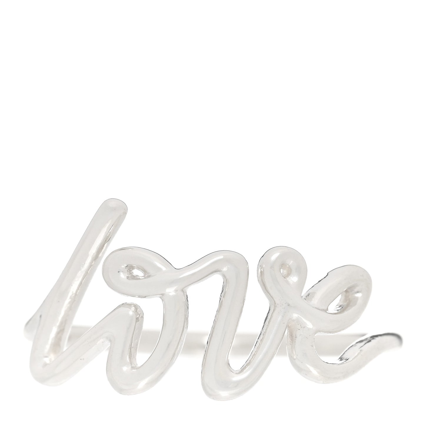 Sterling Silver Paloma Picasso Graffiti Love Ring 54 6.75