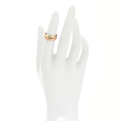 Cartier 18K Pink Yellow White Gold Classic Les Must De Cartier Trinity Ring 48 4.5 2 of 4