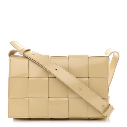 Bottega Veneta Brushed Calfskin Maxi Intreccio Crossbody Cassette Bag Porridge 1 of 11