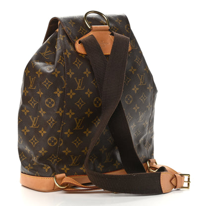 Louis Vuitton Monogram Montsouris GM Backpack 3 of 9