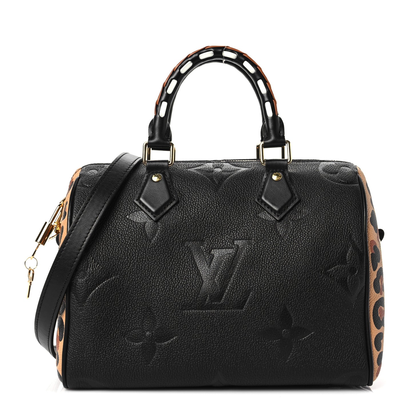 Empreinte Monogram Giant Wild At Heart Speedy Bandouliere 25 Black