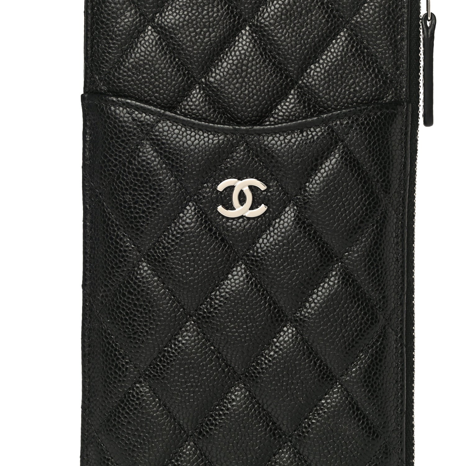 Chanel Caviar Quilted Classic iPhone Pouch Black 14 of 17