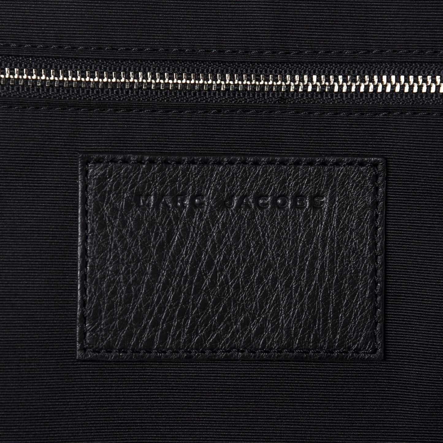 Pebbled Calfskin Biker Backpack Black