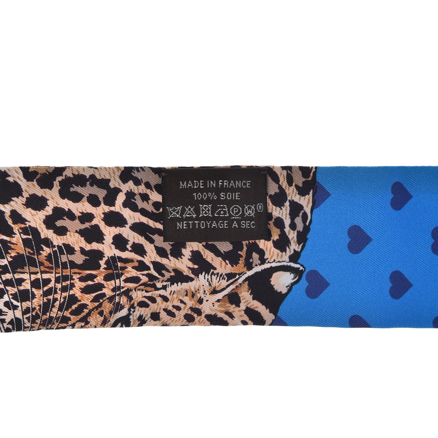 Hermes Silk Jungle Love Love Twilly Bleu Gitane Gris Bleuete 2 of 4