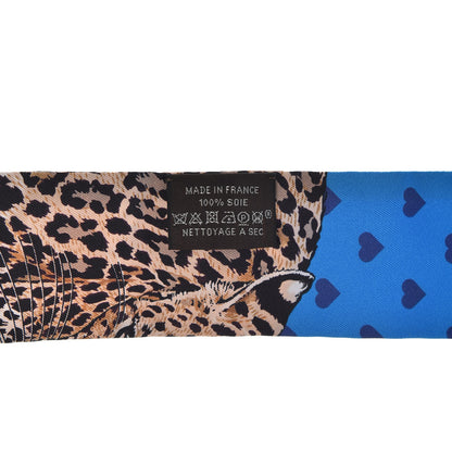 Hermes Silk Jungle Love Love Twilly Bleu Gitane Gris Bleuete 2 of 4
