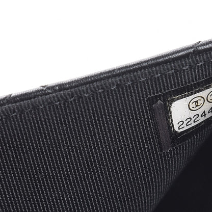 Chanel Aged Calfskin Quilted Reissue Wallet On Chain WOC Black 8 of 8