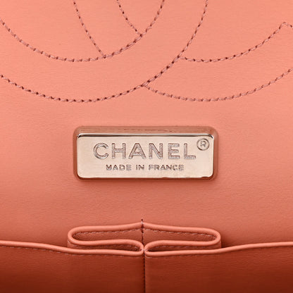 Chanel Snakeskin Jumbo Double Flap Pink 6 of 18