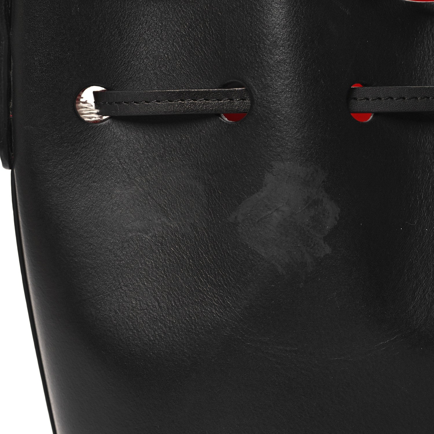 Mansur Gavriel Calfskin Mini Bucket Bag Black Flamma 12 of 12
