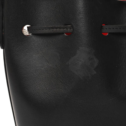 Mansur Gavriel Calfskin Mini Bucket Bag Black Flamma 12 of 12