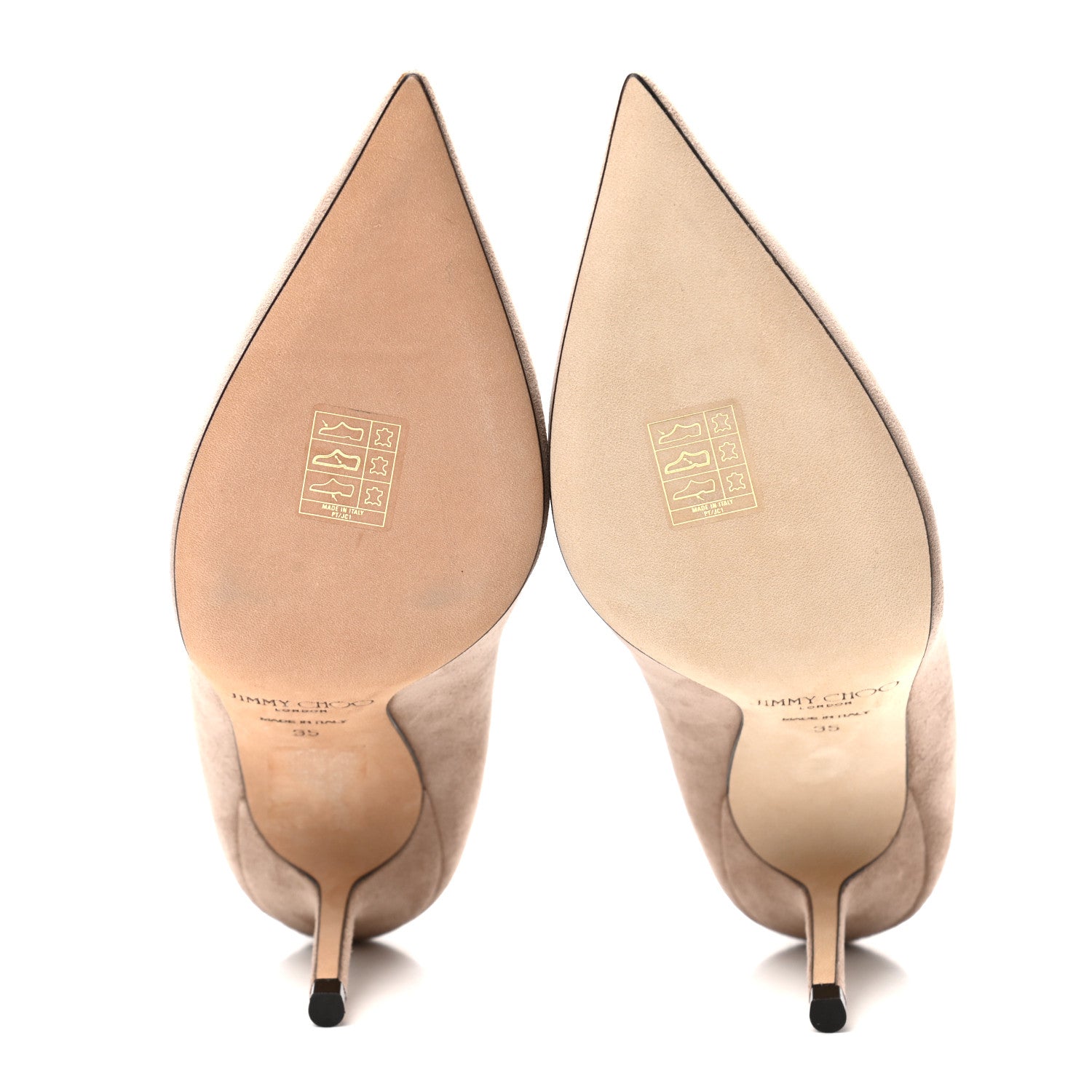 Jimmy Choo Suede Love 85 Pumps 35 Ballet Pink 5 of 8