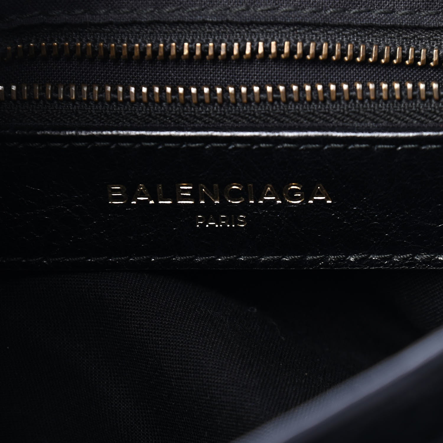 Balenciaga Agneau Classic Hardware S City Logo Strap Black 6 of 9
