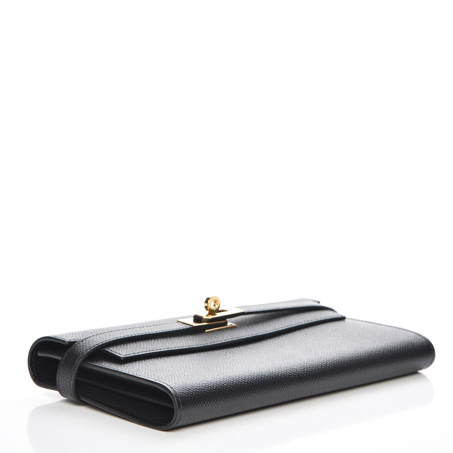 Epsom Kelly Longue Wallet Black