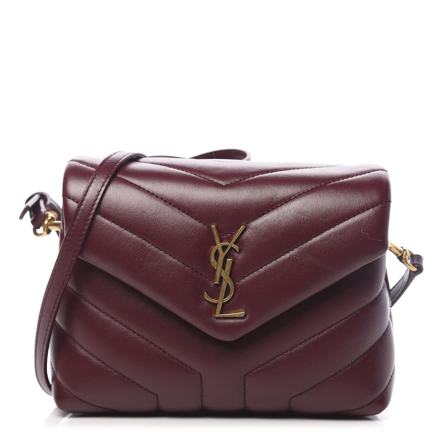 Calfskin Y Quilted Monogram Toy Loulou Monogram Crossbody Bag Rouge Legion