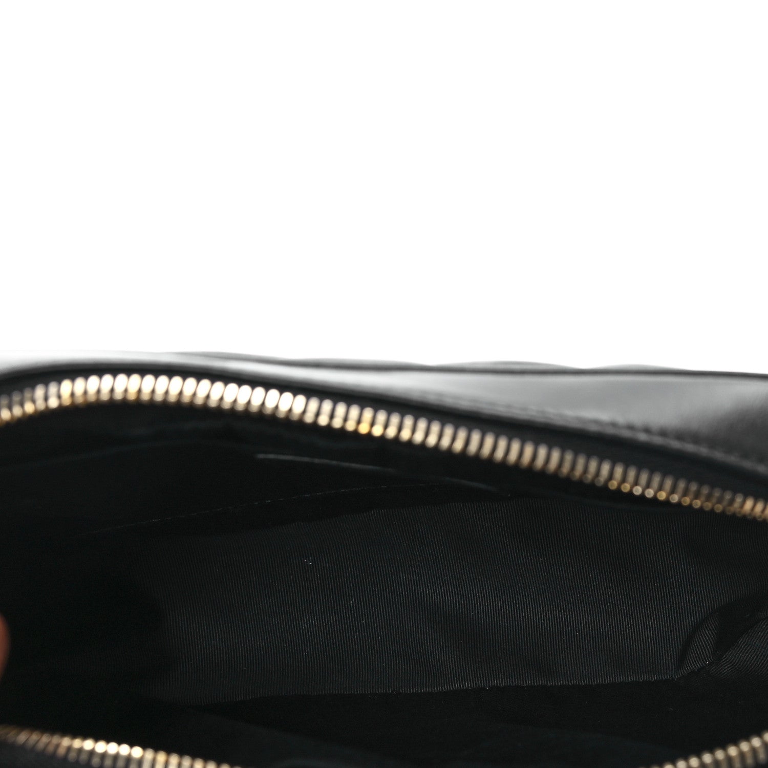 Saint Laurent Calfskin Matelasse Monogram Lou Camera Bag Black 5 of 11