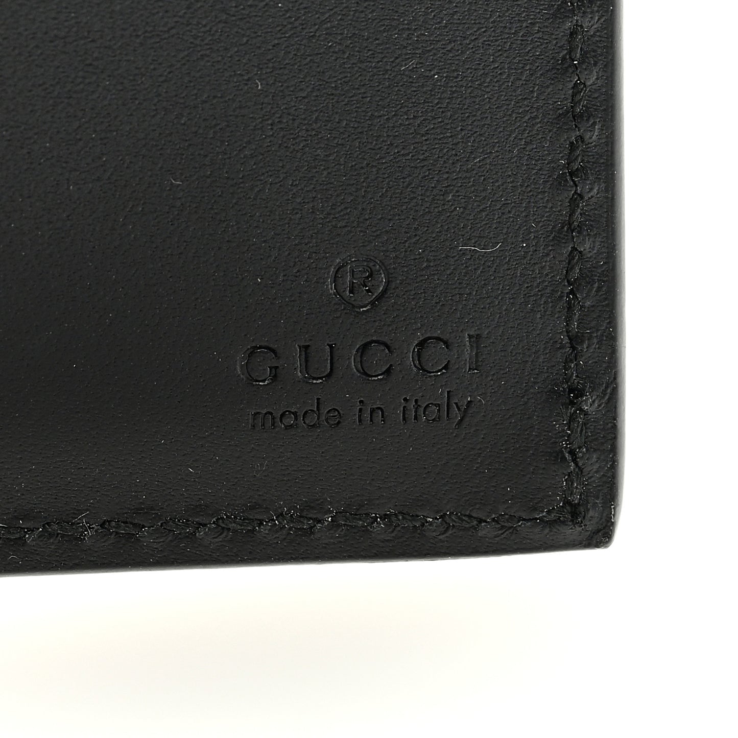 GG Supreme Monogram Tiger Bi-Fold Wallet Beige