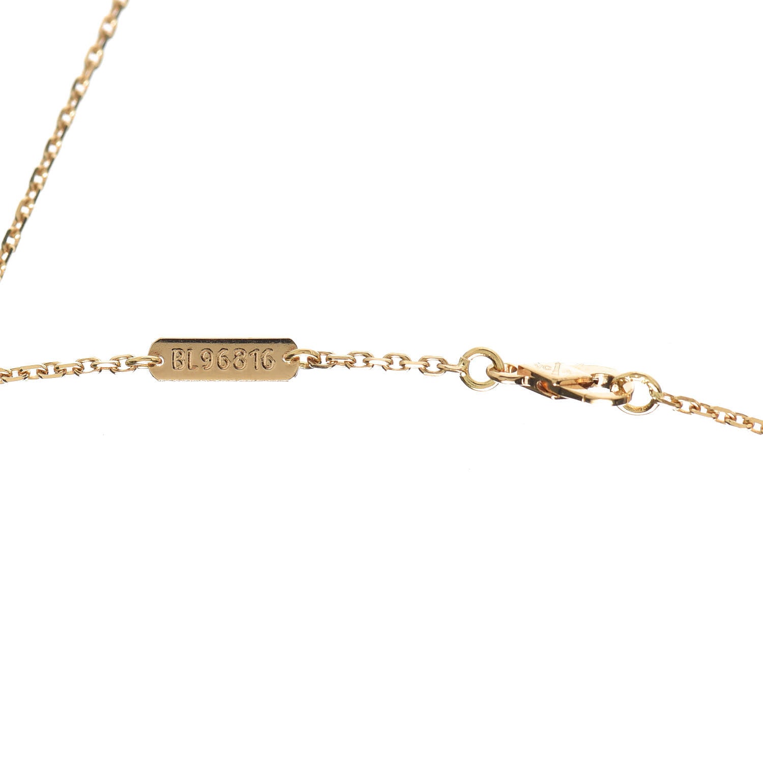 Van Cleef & Arpels 18K Yellow Gold Frivole Heart Pendant Necklace 5 of 6