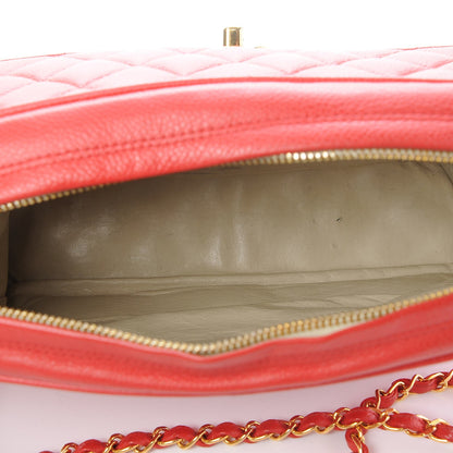 Chanel Caviar Quilted Camera Case Red 5 of 8
