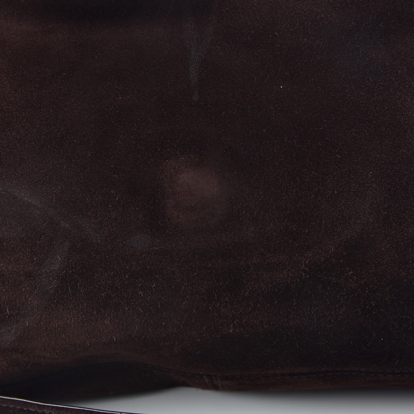 Suede Tassel CC Shoulder Bag Brown