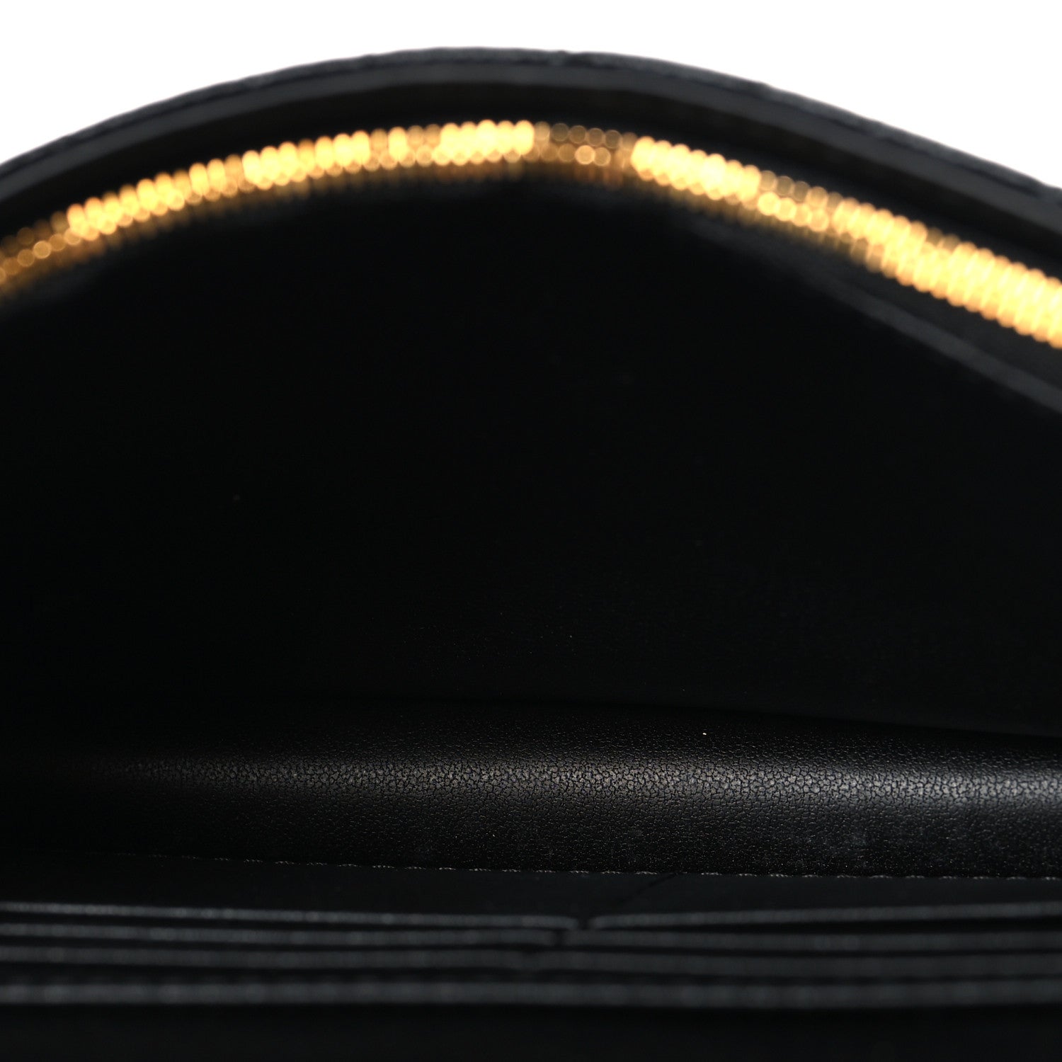 Christian Dior Supple Calfskin Cannage Caro Belt Pouch with Chain  Black 5 of 10